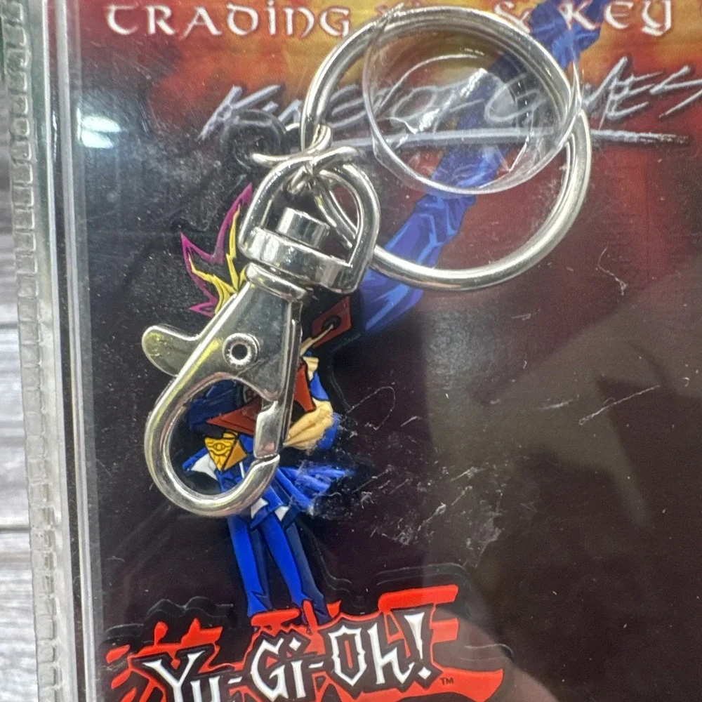 2002 NOS Yu Gi Oh Collectible Trading Pin/ Key Tag Sealed Vintage